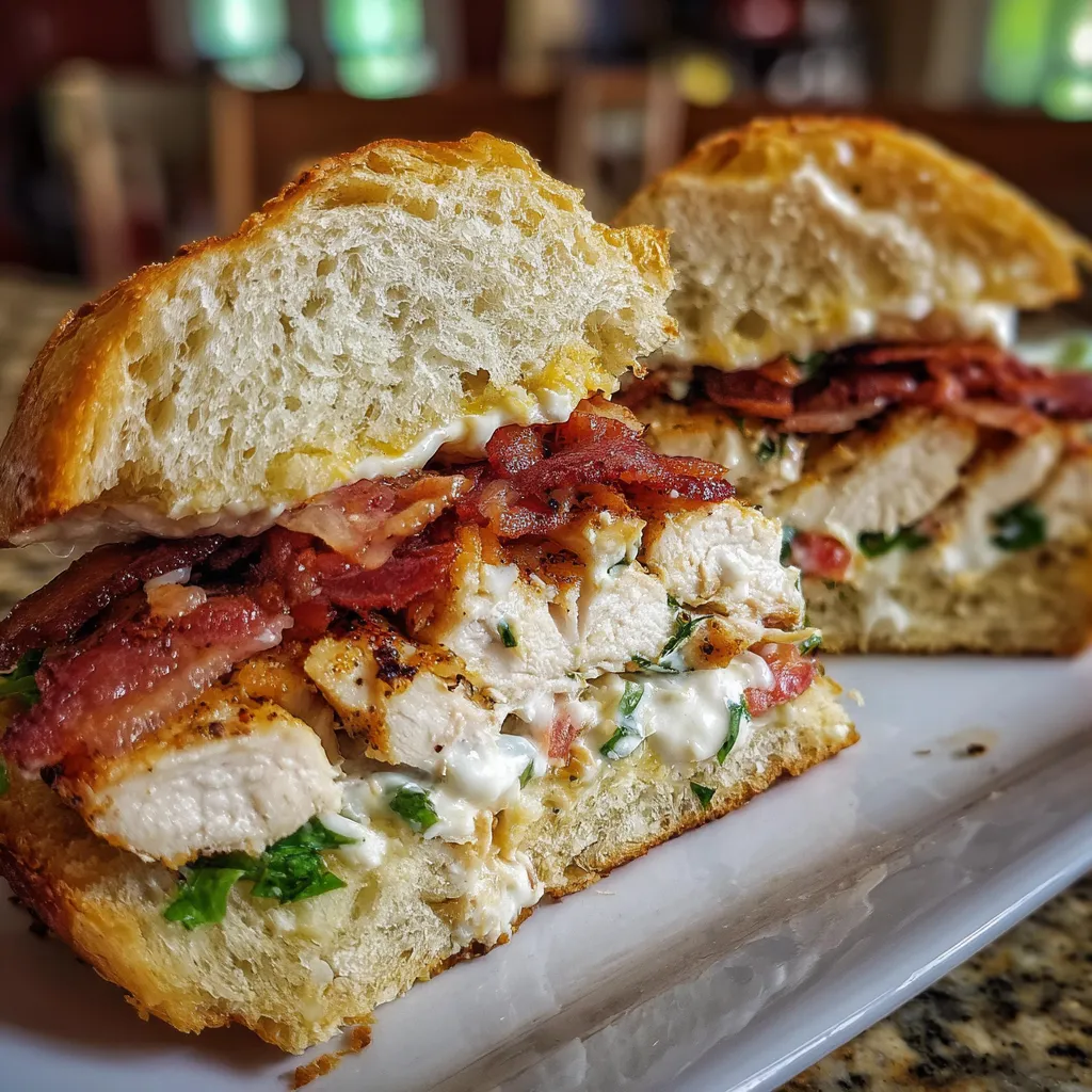Ultimate Chopped Chicken Bacon Ranch Sandwich Recipe: Quick And Delicious